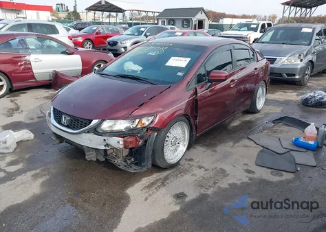 2014 Honda Civic Lx from USA, damaged, VIN 19XFB2F52EE058855